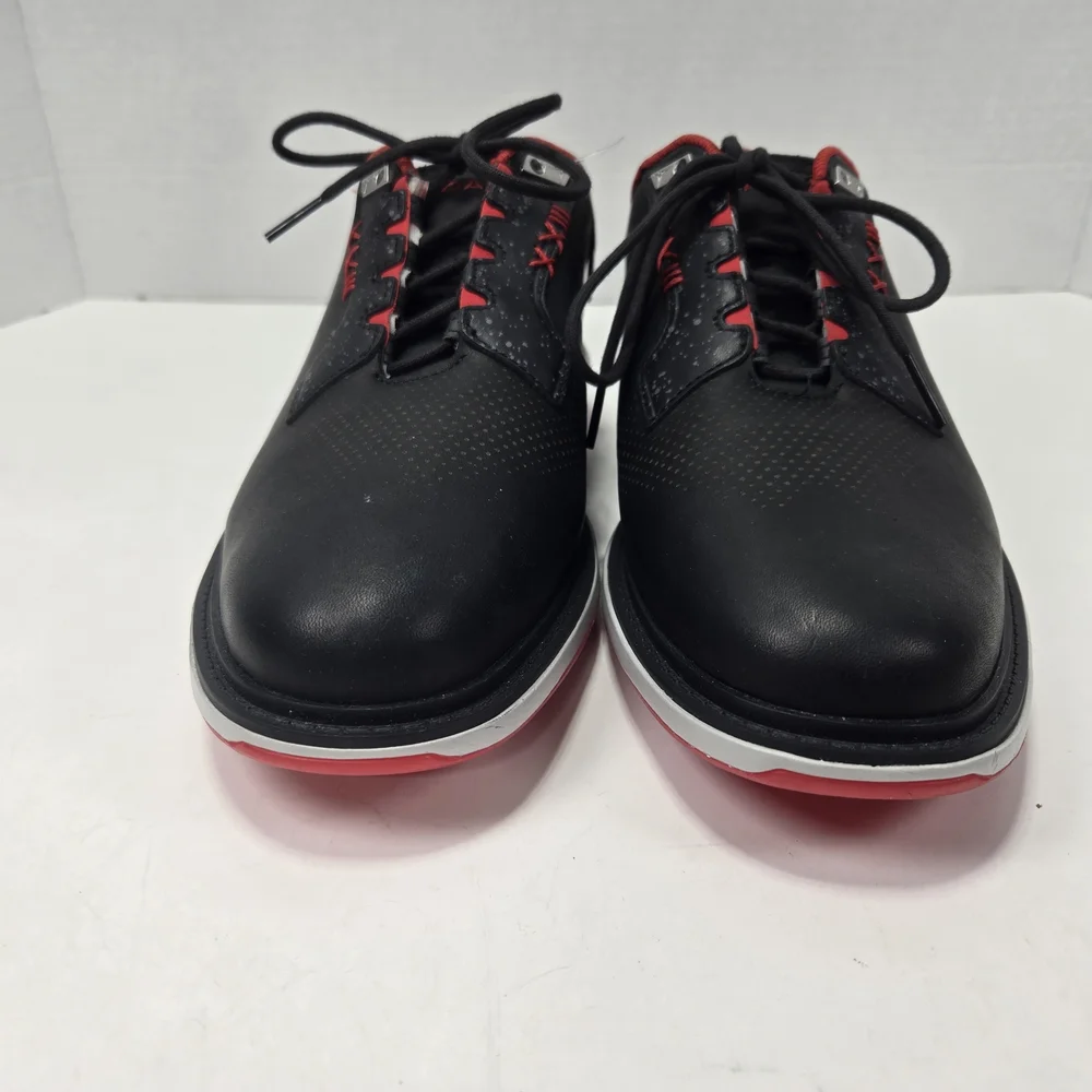 NIKE Jordan ADG 5 Black Red Golf Oxfords Shoes Size Men's 7.5 Women's 9.5